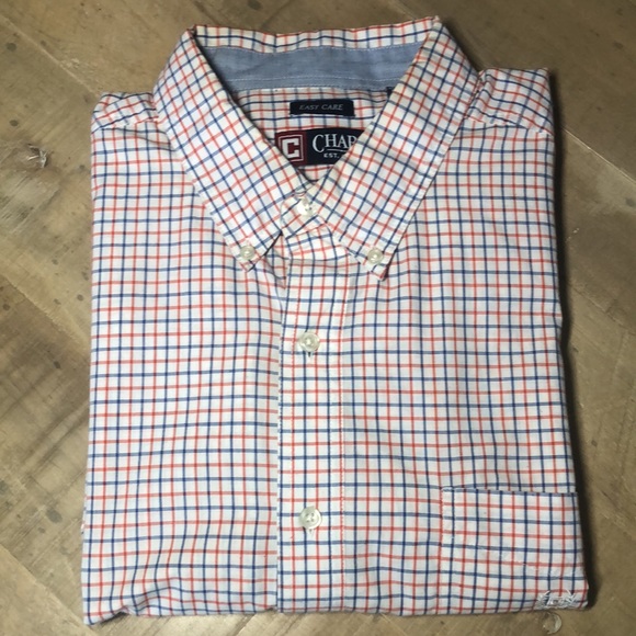 Ralph Lauren Chaps Long Sleeve Polo Men’s Red White and blue XXL - Picture 1 of 9